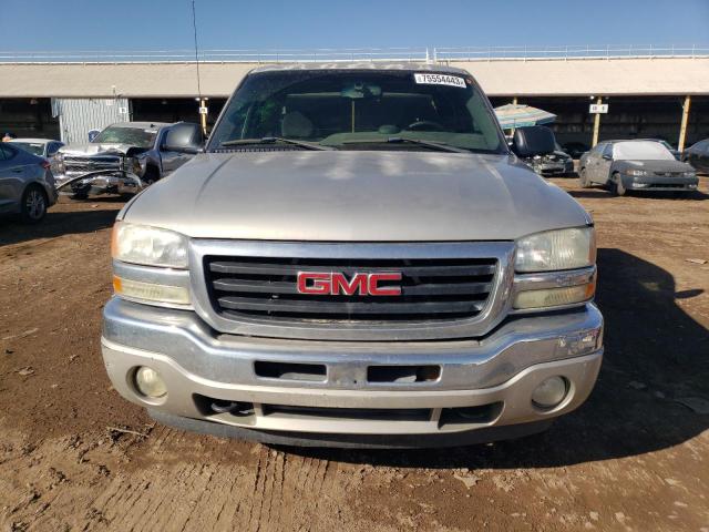 2GTEK19B251283720 - 2005 GMC NEW SIERRA K1500 GRAY photo 5