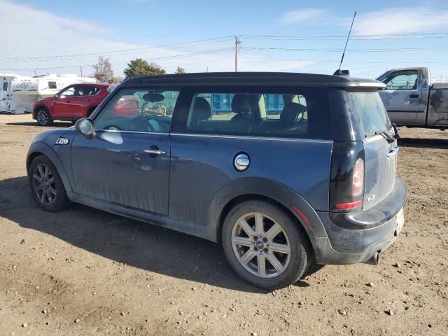 WMWZG3C51BTY30769 - 2011 MINI COOPER S CLUBMAN BLUE photo 2