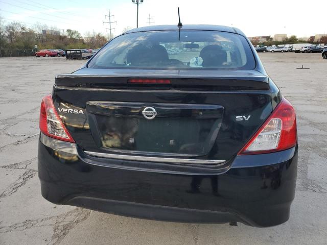 3N1CN7AP3HL865985 - 2017 NISSAN VERSA S BLACK photo 6