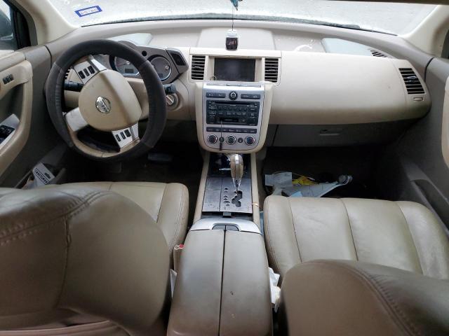 JN8AZ08T46W423330 - 2006 NISSAN MURANO SL WHITE photo 8