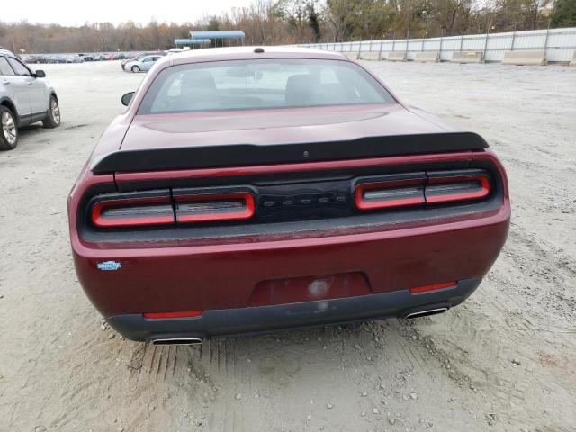 2C3CDZAG7LH109299 - 2020 DODGE CHALLENGER SXT BURGUNDY photo 6