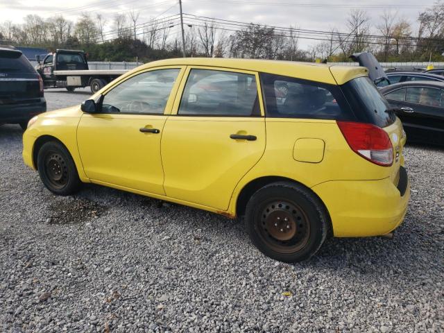 2T1KR32E14C313045 - 2004 TOYOTA COROLLA MA XR YELLOW photo 2