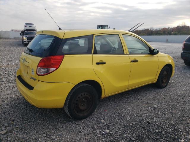 2T1KR32E14C313045 - 2004 TOYOTA COROLLA MA XR YELLOW photo 3