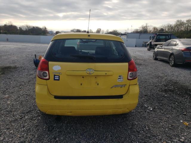 2T1KR32E14C313045 - 2004 TOYOTA COROLLA MA XR YELLOW photo 6