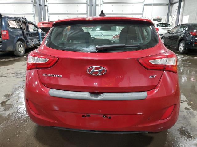 KMHD35LH0EU222976 - 2014 HYUNDAI ELANTRA GT RED photo 6