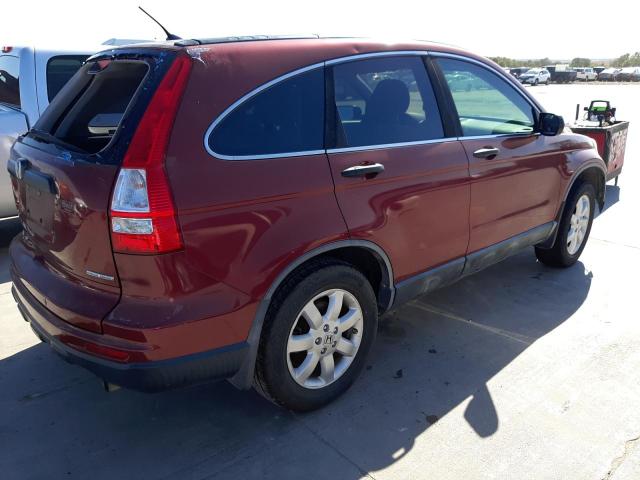 5J6RE3H44BL003058 - 2011 HONDA CR-V SE BURGUNDY photo 3