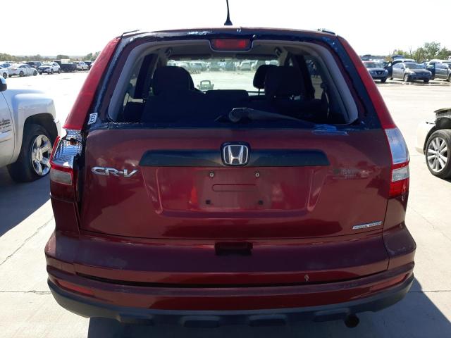 5J6RE3H44BL003058 - 2011 HONDA CR-V SE BURGUNDY photo 6