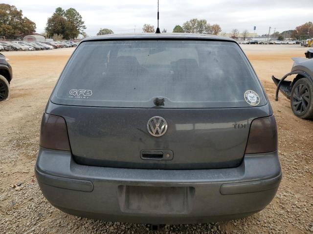 9BWGR61J954007159 - 2005 VOLKSWAGEN GOLF GLS TDI GRAY photo 6