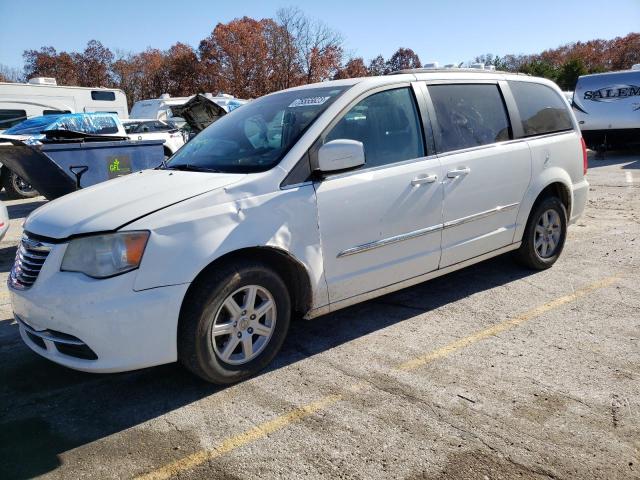 2C4RC1BG8DR657834 - 2013 CHRYSLER TOWN & COU TOURING WHITE photo 1
