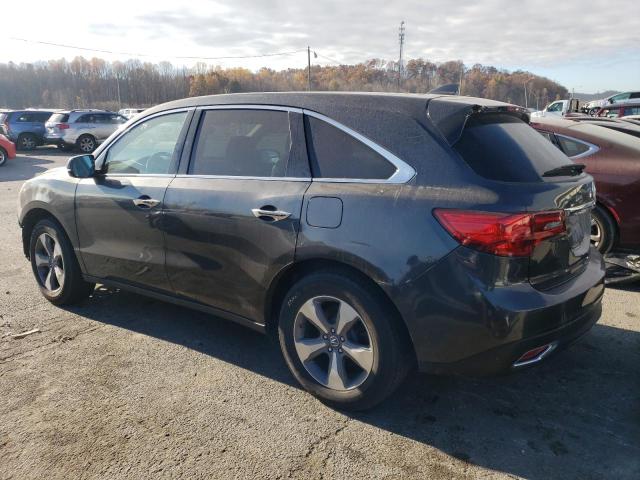 5FRYD4H2XGB035868 - 2016 ACURA MDX GRAY photo 2