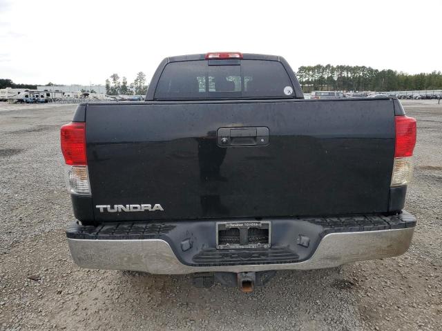 5TFRM5F10AX009699 - 2010 TOYOTA TUNDRA DOUBLE CAB SR5 BLACK photo 6