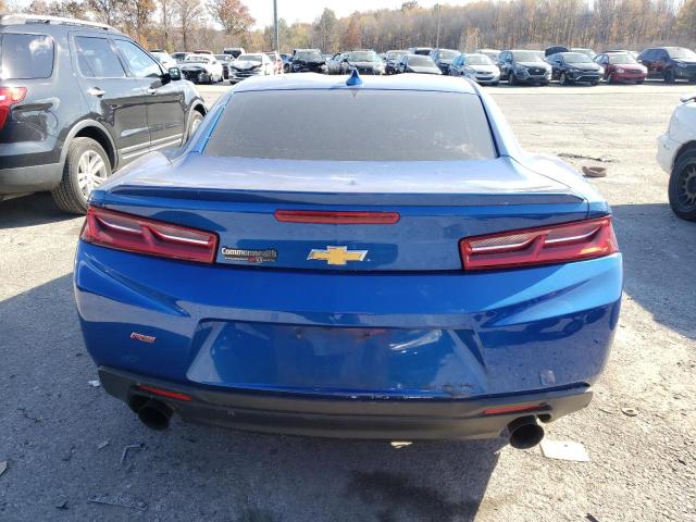 1G1FB1RX5H0170790 - 2017 CHEVROLET CAMARO LT BLUE photo 6