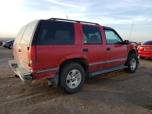 1GNEK13R9XJ409321 - 1999 CHEVROLET TAHOE K1500 RED photo 3