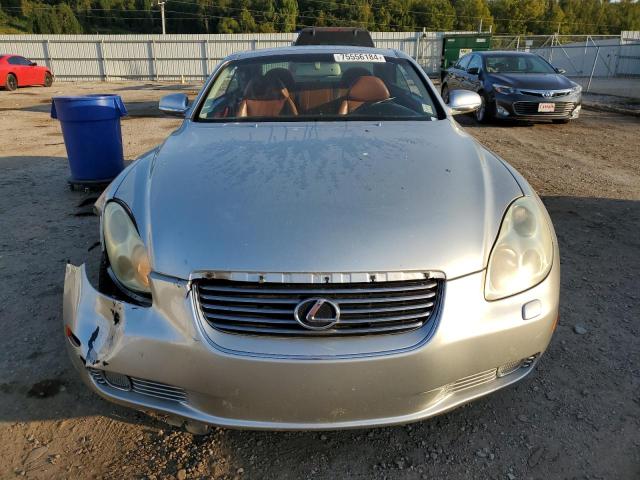 JTHFN48Y540060941 - 2004 LEXUS SC 430 SILVER photo 5