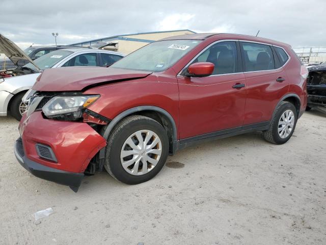 JN8AT2MTXGW002281 - 2016 NISSAN ROGUE S RED photo 1