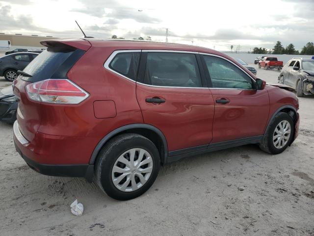 JN8AT2MTXGW002281 - 2016 NISSAN ROGUE S RED photo 3