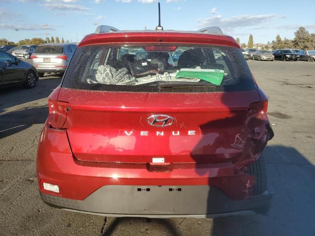 KMHRC8A34RU296700 - 2024 HYUNDAI VENUE SEL RED photo 6