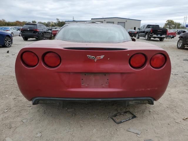 1G1YY24U955100279 - 2005 CHEVROLET CORVETTE RED photo 6