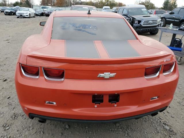 2G1FC1EDXB9114396 - 2011 CHEVROLET CAMARO LT ORANGE photo 6