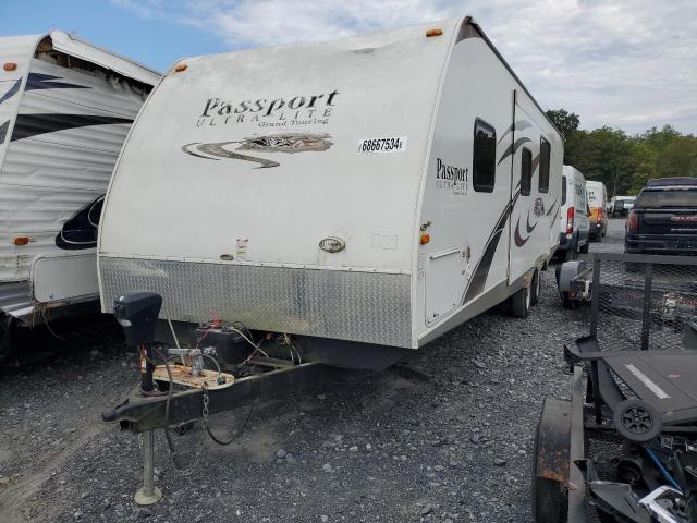 4YDT30527CT410891 - 2012 KEYSTONE PASSPORT 白色 照片 2