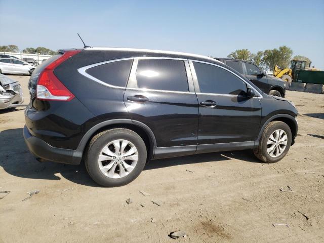 2HKRM4H73EH675744 - 2014 HONDA CR-V EXL BLACK photo 3