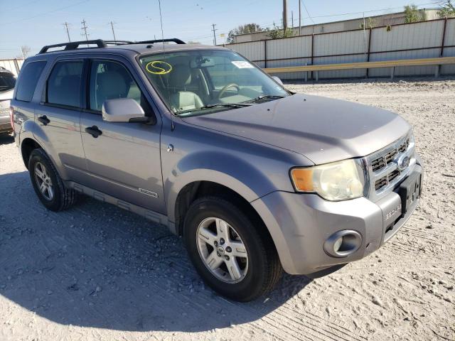 1FMCU49H78KD50805 - 2008 FORD ESCAPE HEV GRAY photo 4