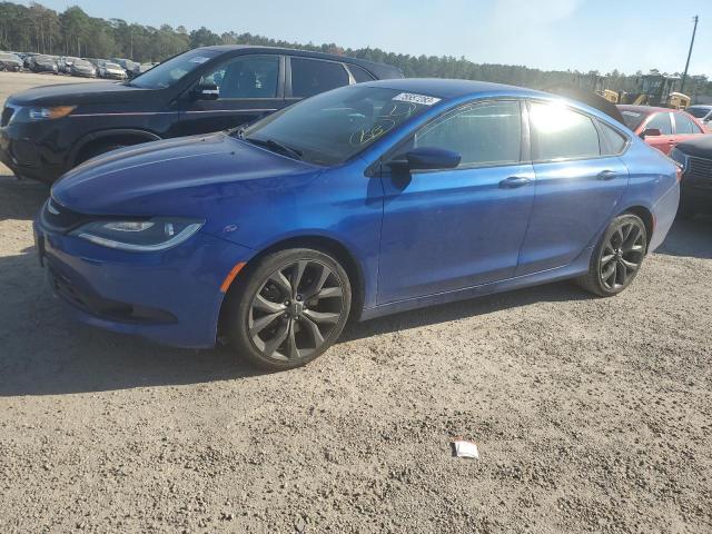 1C3CCCDG4FN557037 - 2015 CHRYSLER 200 S BLUE photo 1