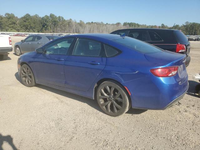 1C3CCCDG4FN557037 - 2015 CHRYSLER 200 S BLUE photo 2