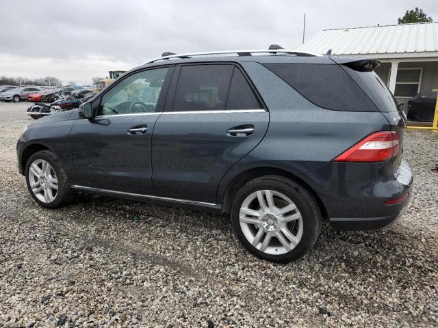 4JGDA5HB0EA359895 - 2014 MERCEDES-BENZ ML 350 4MATIC GRAY photo 2
