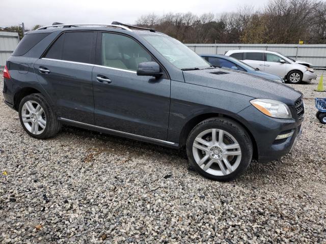 4JGDA5HB0EA359895 - 2014 MERCEDES-BENZ ML 350 4MATIC GRAY photo 4