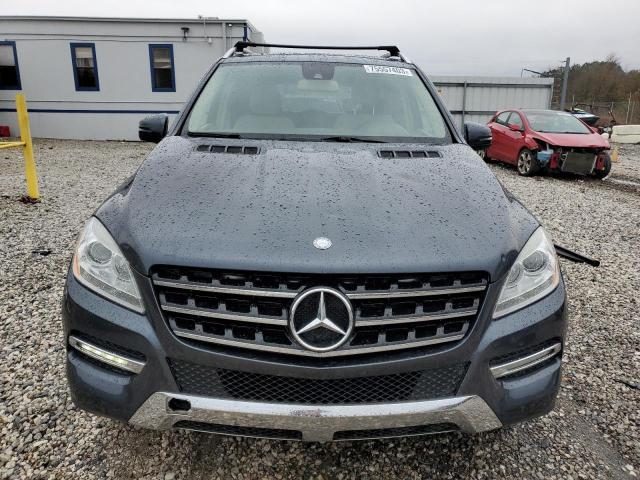 4JGDA5HB0EA359895 - 2014 MERCEDES-BENZ ML 350 4MATIC GRAY photo 5