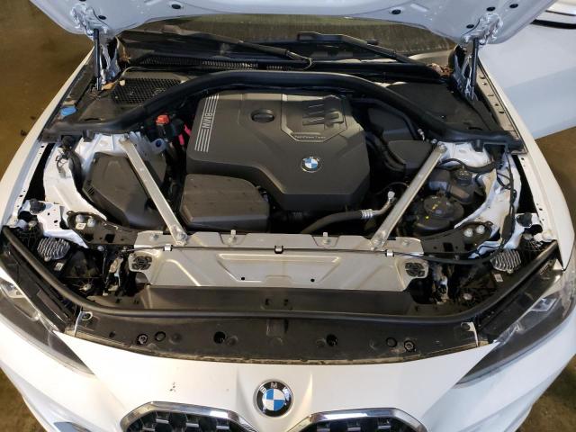 WBA73AV07PFP44798 - 2023 BMW 430XI GRAN COUPE WHITE photo 11