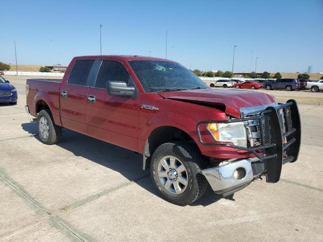 1FTFW1EF4EKG47413 - 2014 FORD F150 SUPERCREW RED photo 4