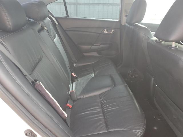 19XFB2F99FE230576 - 2015 HONDA CIVIC EXL თეთრი ფოტო 10
