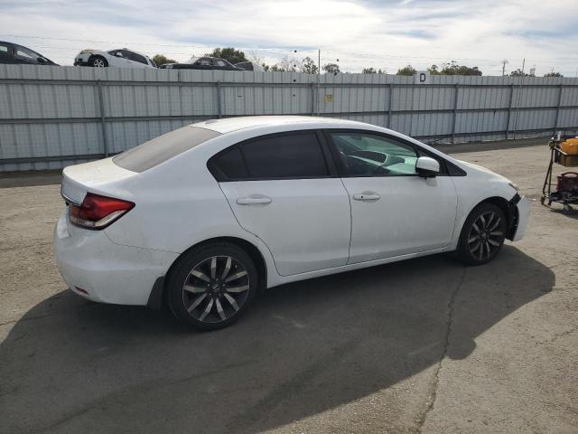 19XFB2F99FE230576 - 2015 HONDA CIVIC EXL თეთრი ფოტო 3