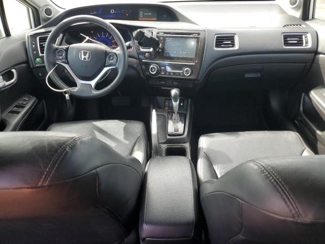 19XFB2F99FE230576 - 2015 HONDA CIVIC EXL თეთრი ფოტო 8