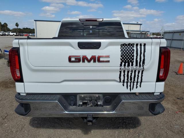 3GTP8DED9MG384338 - 2021 GMC SIERRA C1500 SLT WHITE photo 6