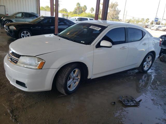 1C3CDZCB4EN162506 - 2014 DODGE AVENGER SXT WHITE photo 1