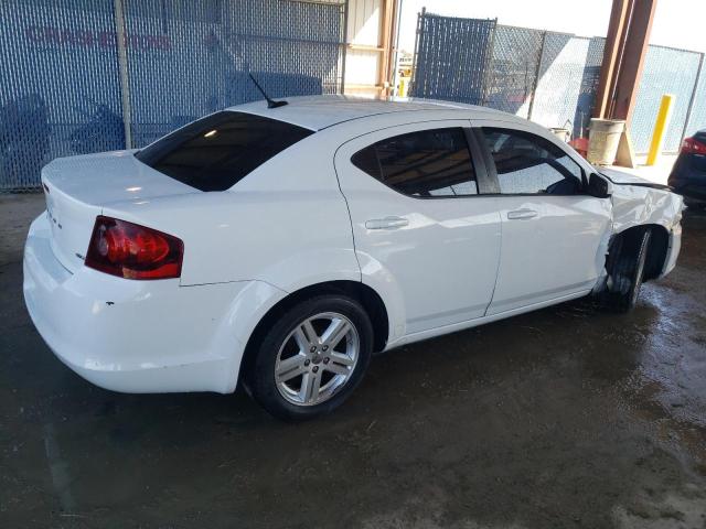 1C3CDZCB4EN162506 - 2014 DODGE AVENGER SXT WHITE photo 3