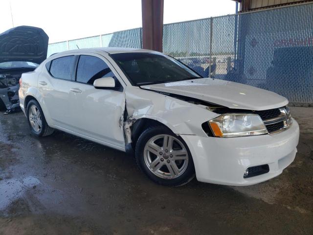 1C3CDZCB4EN162506 - 2014 DODGE AVENGER SXT WHITE photo 4