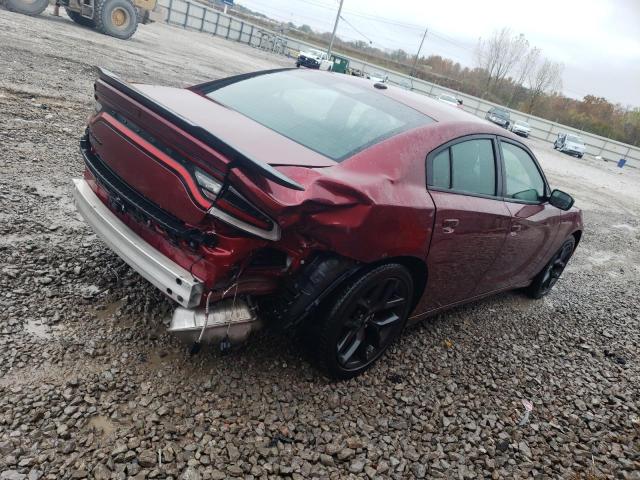 2C3CDXBG3NH110617 - 2022 DODGE CHARGER SXT MAROON photo 3