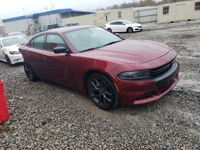 2C3CDXBG3NH110617 - 2022 DODGE CHARGER SXT MAROON photo 4