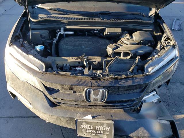 5FNYF6H22MB059438 - 2021 HONDA PILOT SE BLACK photo 12