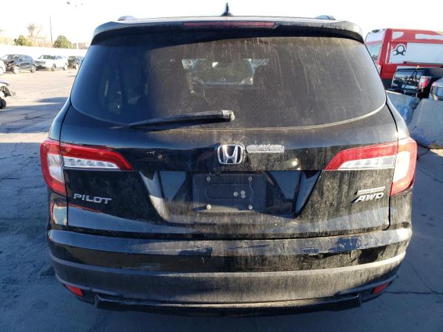 5FNYF6H22MB059438 - 2021 HONDA PILOT SE BLACK photo 6