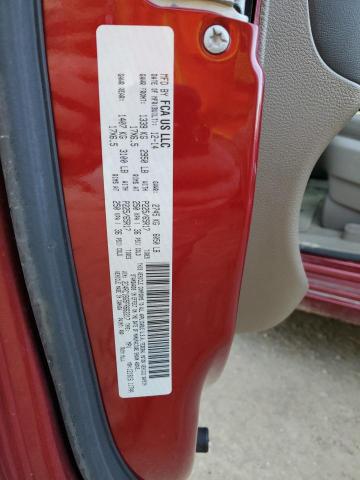 2C4RC1BG5FR662217 - 2015 CHRYSLER TOWN & COU TOURING ბურგუნდია ფოტო 13