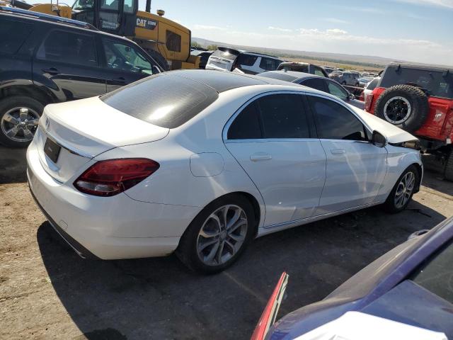 55SWF4JB8HU184096 - 2017 MERCEDES-BENZ C 300 WHITE photo 3