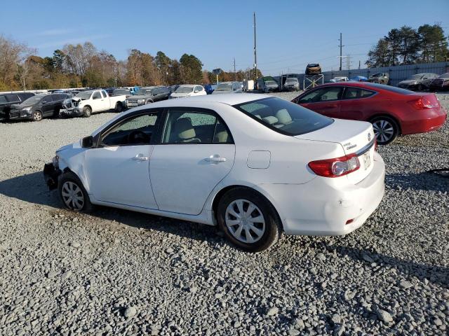 2T1BU4EE8BC696060 - 2011 TOYOTA COROLLA BASE WHITE photo 2