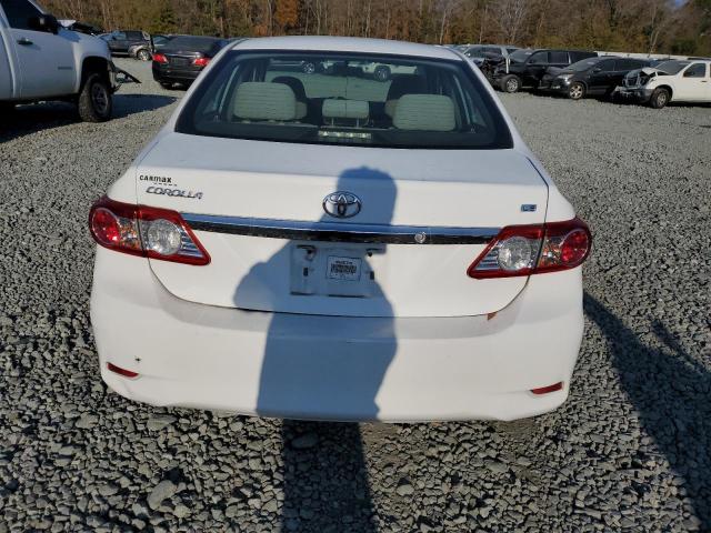 2T1BU4EE8BC696060 - 2011 TOYOTA COROLLA BASE WHITE photo 6