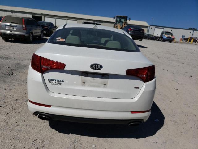 5XXGM4A74DG165947 - 2013 KIA OPTIMA LX WHITE photo 6