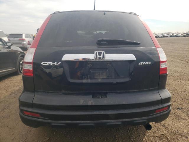 3CZRE4H51AG700195 - 2010 HONDA CR-V EX BLACK photo 6